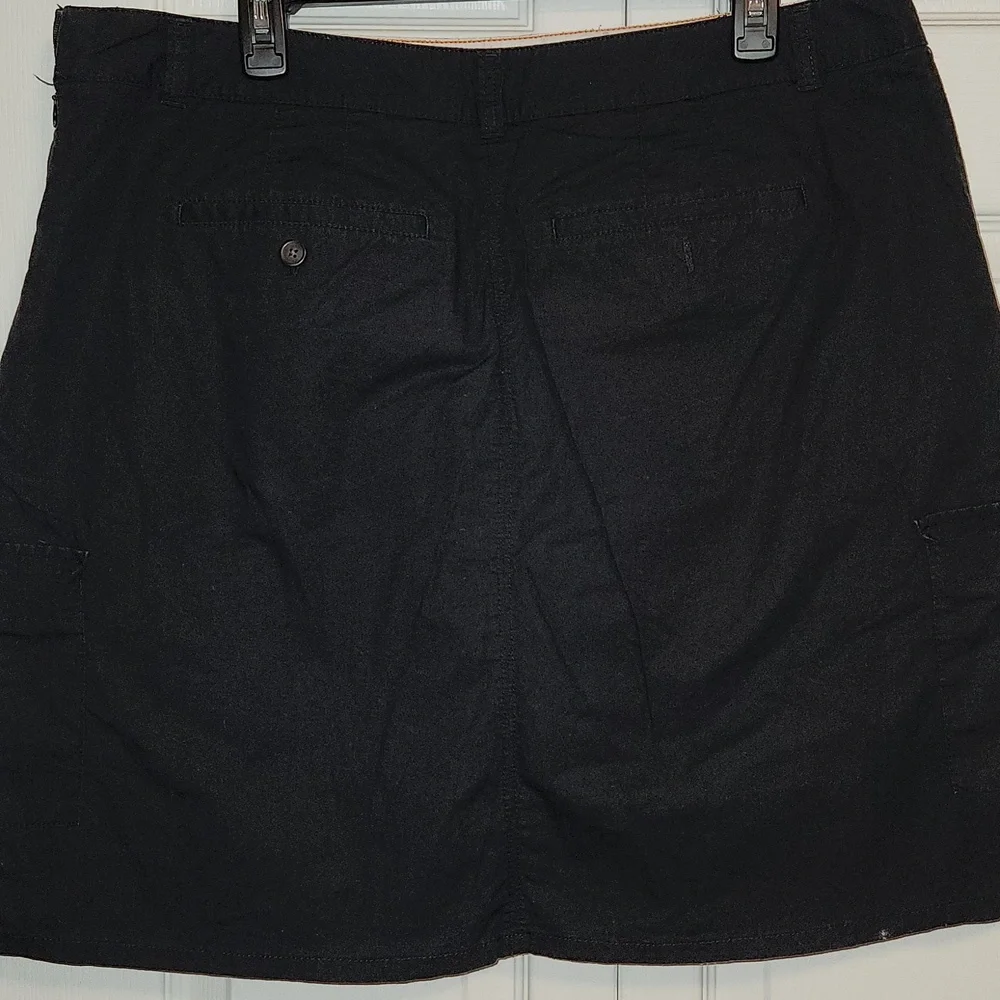 Women's Black Skort - Picture 3 of 7